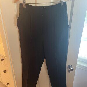 Rebecca Taylor Navy High-Waisted Pants (Size 4)